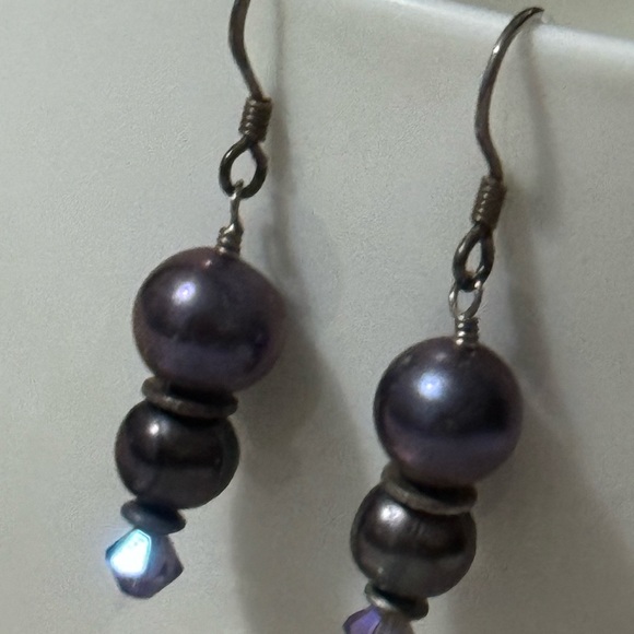 Handmade Beaded Earrings - Picture 2 of 8